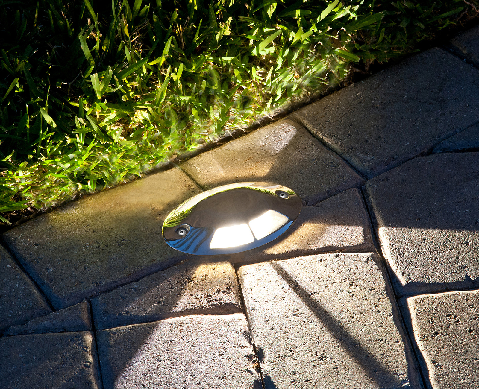 Garden Light Inc Ultra-low-profile X-Light | Landscape Architect