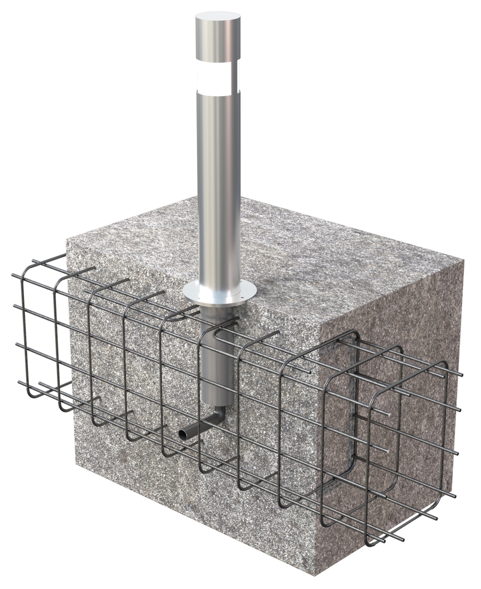 Calpipe Security Bollards Architectural Lighted Bollards Landscape