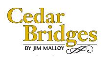 Cedar Bridges by Jim Malloy 